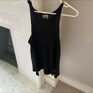 Black Free People Tank Top -Size Medium